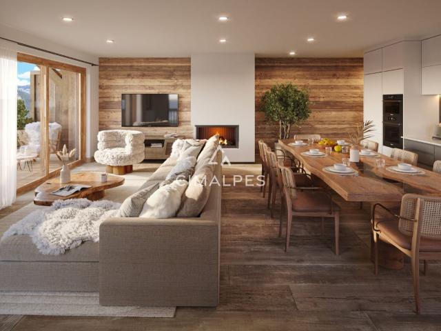 Prestigieux 4 pièces avec panorama sur les sommets 91m² Val Thorens Saint Martin de Belleville