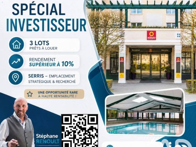 Prestigieux immeuble de rapport en vente à Serris, Île de France