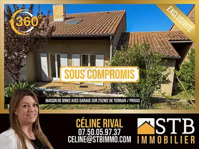 Privas 07000 Achat / Vente maison 5 pièces t5 terrasse