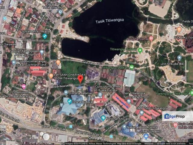 Private bungalow lot for in Titiwangsa KLCity