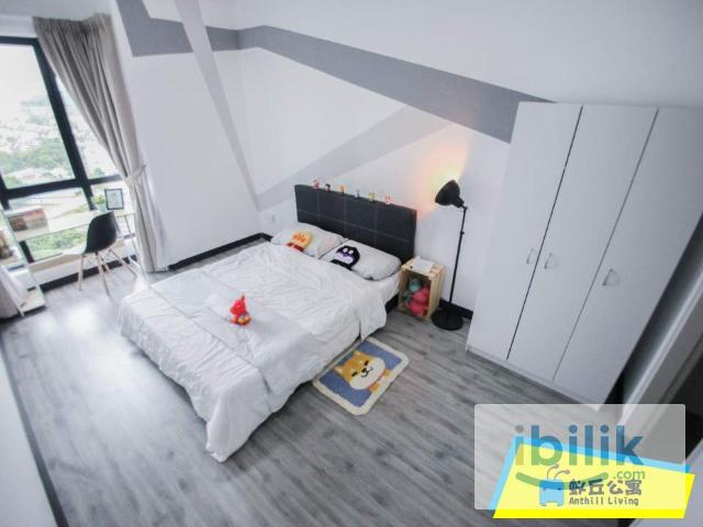 Private Bath, Master room @D'sands Residence, OKR | 5min walk to KTM Petaling Station