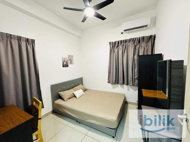 PRIVATE FURNISHED ROOM FOR RENT | MUTIARA VILLE RESIDENCE, TOWER E, CYBERJAYA | RM700/MONTH