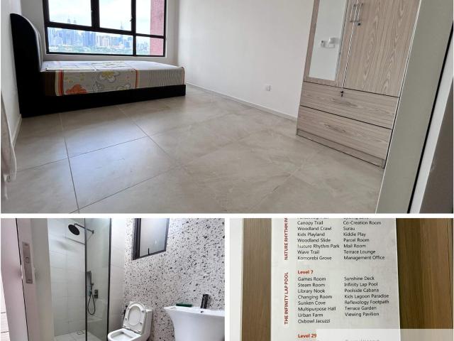 PRIVATE F/Furnish with Carpark MASTER Room @ CurVo Conso Setapak