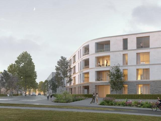 Private Wohngenossenschaft: 4 Zi. Wohnung im 1. OG/DG mit ca. 117,41 m²