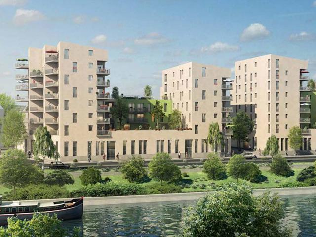 PRIX IMBATTABLE VUE SUR LE CANAL DE L'OURCQ QUATIER NEUF ! ! 5 pièces, 80 m²