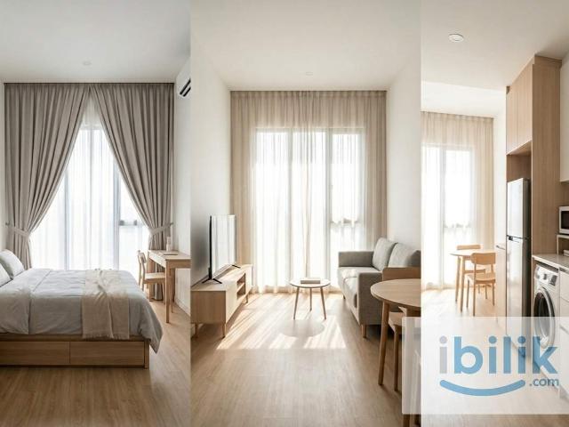 Price drop! Hot Deal! Walk to MRT! Entire New 1 Bedroom Unit @ Edelweiss, Kota Damansara – Fully Furnished