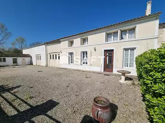 Prignac 17160 Achat / Vente maison 6 pièces t6