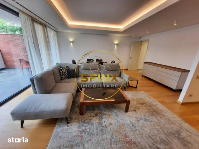 Primaverii, ground floor, fully furnished, very large terraces