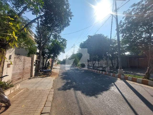 Prime 500 Sq. Yard West Open Residential Plot For Sale On Khayaban E Ghazi, Phase 5