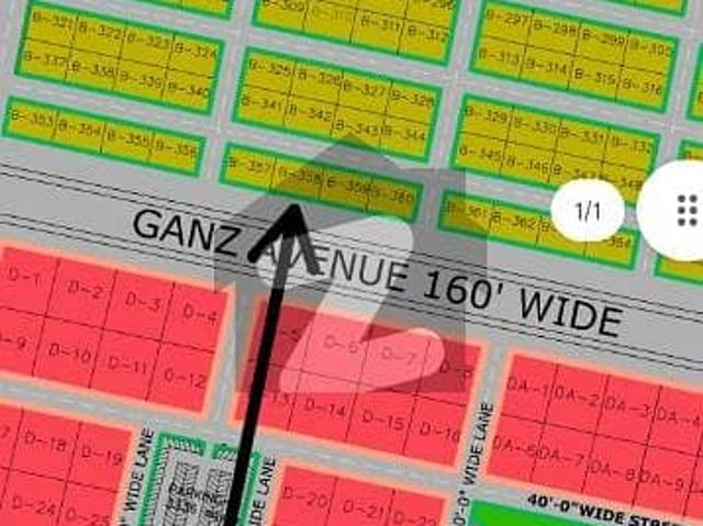 Prime 500 Sq Yards Plot for Sale in New Town Phase 2 Main 160 Ft Wide Gunz Avenue