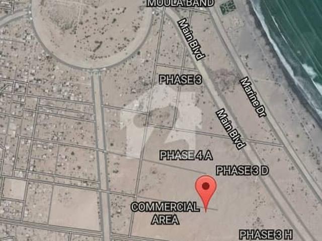 Prime 1000 Sq. Yards Corner Residential Plot for Sale | New Town Phase 3D | Gwadar