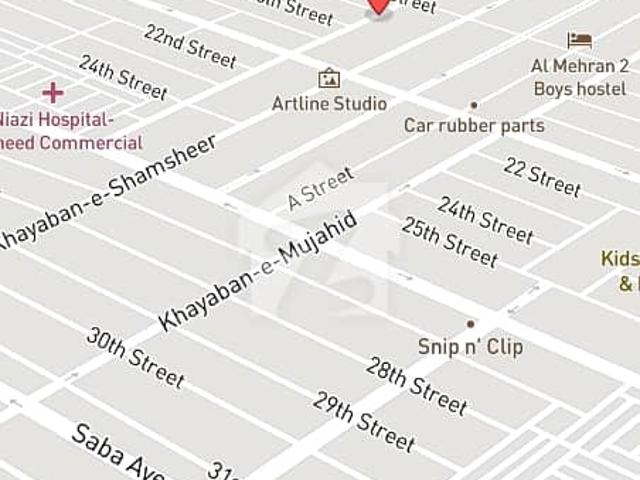 Prime 1000 Sq. Yards Plot For Sale DHA Phase 5, Khayaban E Mujahid, Street
