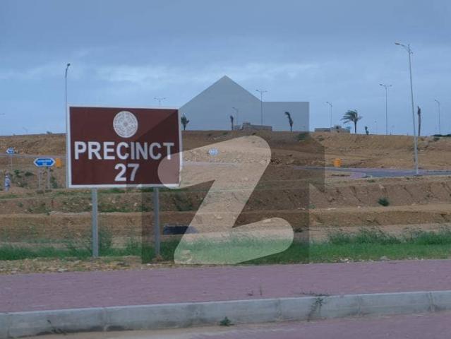 Prime 125 Square Yard Plot For Sale Precinct 27 Road 9 Bahria Town Karachi