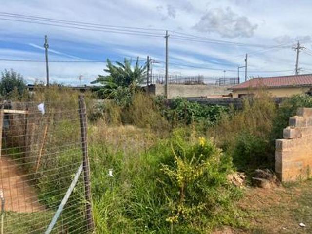 prime 204 sqm vacant stand on the ma.