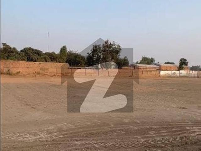 Prime 30 Kanal Commercial Plot With 223 Ft Frontage On Main Multan Road, Lahore