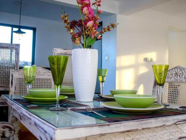 Prime 3 bedroom Maisonette house at Jumba Ruins first row from the Ocean