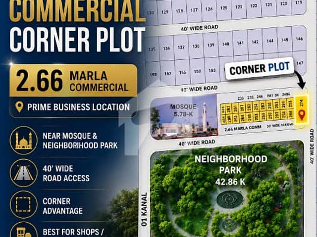 Prime Commercial Shop Available in Etihad Town Phase 3