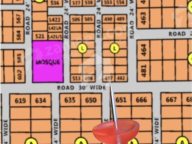 Prime Corner 96 Sq. Yards Plot for Sale Sector 1C, Gulshan e Mehran Karachi