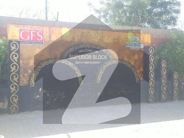 PRIME CORNER PLOT FOR SALE North Town Residency Phase 1, Superior 1 Block
