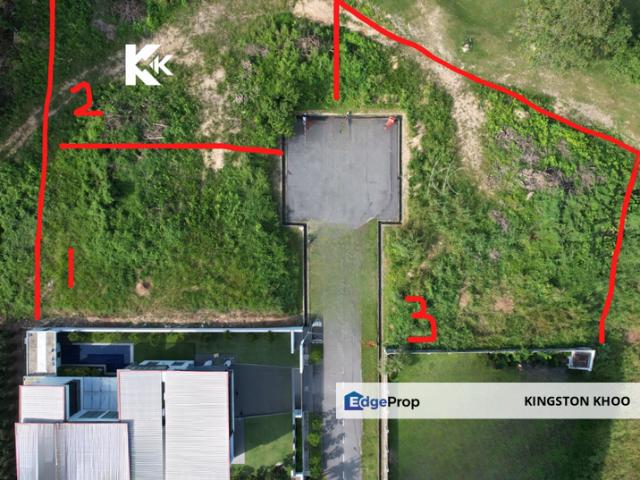 Prime Golf Course Frontage – 3 Adjoining Plots at Bukit Banang