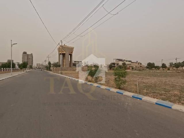 Prime location 600 square yard plot for sale in sector 8a meerut society scheme 33 karachi