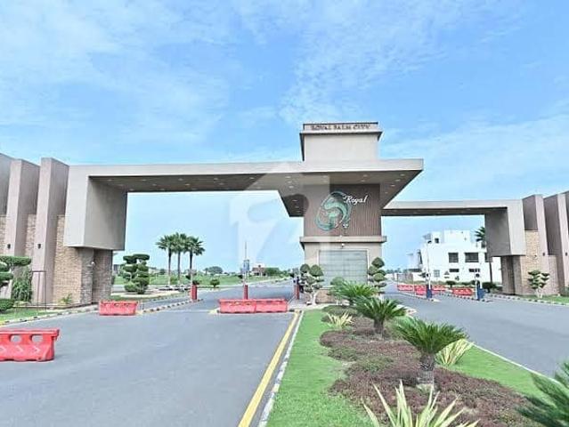 Prime Location 10 Marla Residential Plot In Royal Palm City Is Available