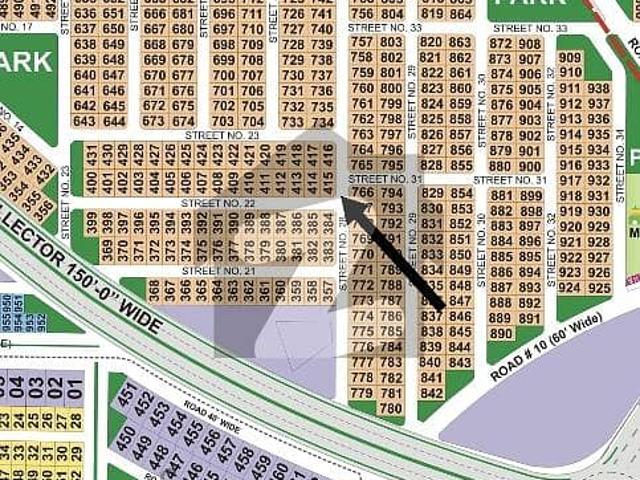 Prime Location 1 Kanal Corner Plot For Sale Located In Sector A