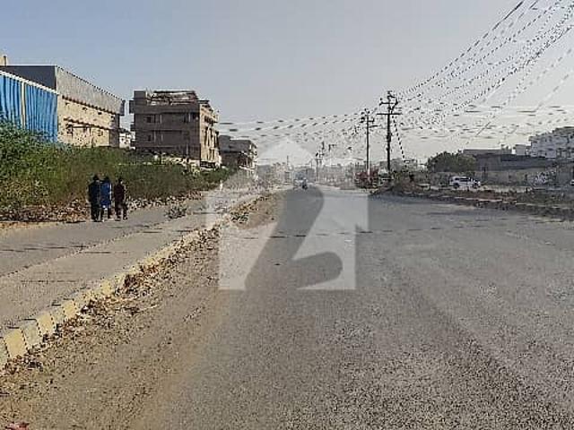 Prime location 2420 square yard half acre industrial plot for sale in block j phase 2 site super highway industrial area karachi