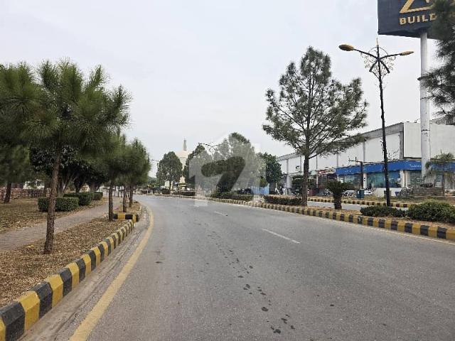 Prime Location 2kanal Semi Corner Boulevard Plot Available For Sale In Bahria Enclave Islamabad Sector C Road 4