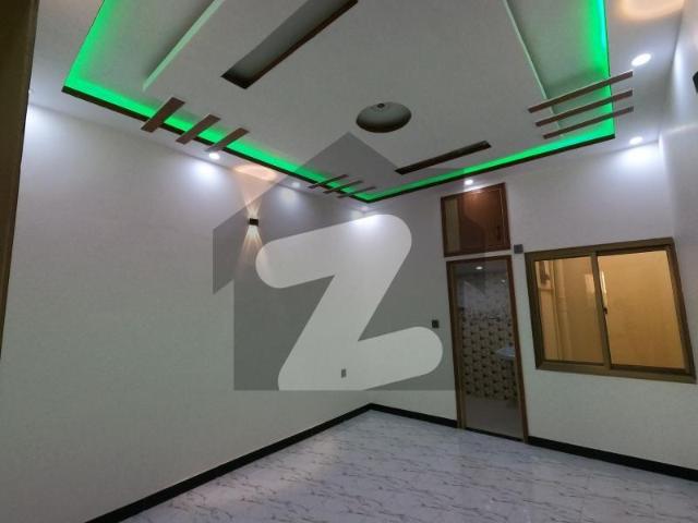 Leased Brand New 120 Sq. Yd. Ground+1 at Zeenatabad Society Near By Dawood Super Market Aramco Petrol Pump Nadra Office Sumaira Chowk Sector 19A Scheme 33 Karachi. Zeenatabad