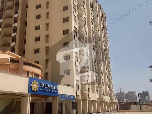 Prime Location Flat 900 Square Feet For sale In Fatima Ali Towers Bank loan applicable