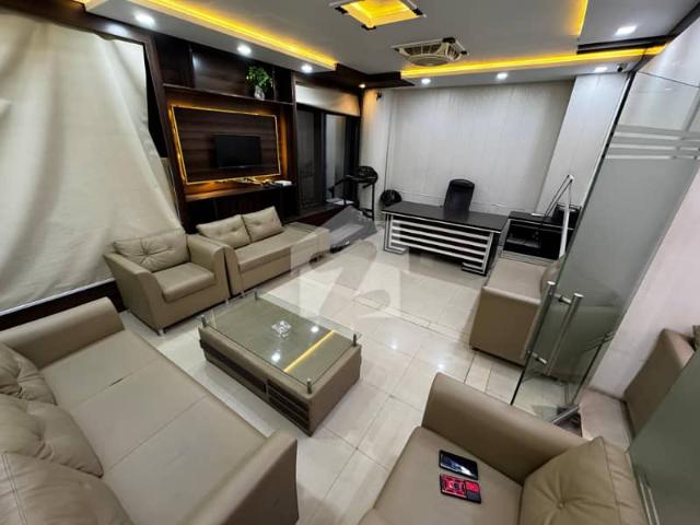 Prime location furnished office available for rent in f 11 markaz