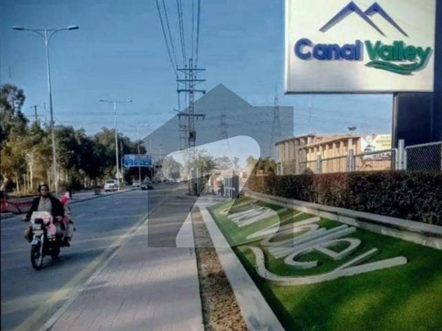 Prime Location In Canal Valley Of Lahore, A 3 Marla Residential Plot Is Available
