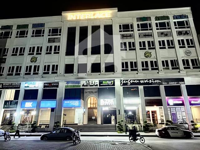 Prime Lower Ground Rental Shop In I 8 Markaz Interlace Plaza 392 Square Feet Ready To Move