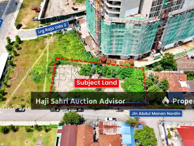 [Prime Main Road Frontage] Land [Next to Raja Uda MRT Station  5 mins to KLCC, Jalan Tun Razak] Freehold