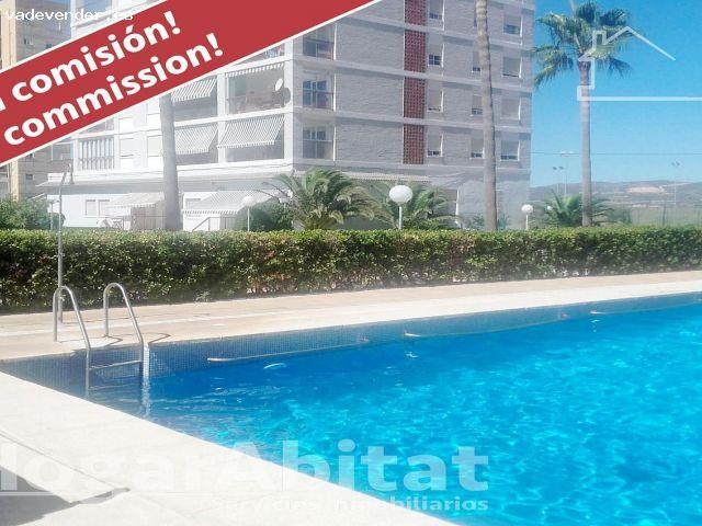 ¡PRIMERA LÍNEA DE PLAYA! LUMINOSO EN RESIDENCIAL CON PISCINA Y TERRAZA