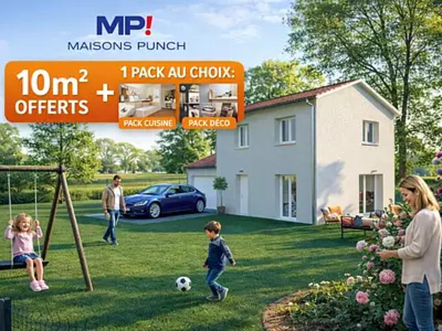 Prissé 71960 Programme neuf maison neuf à vendre 4 pièces