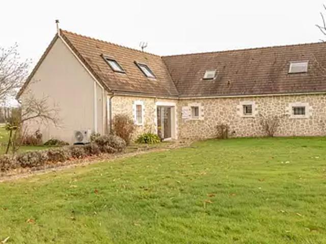 Prunay Cassereau 41310 Achat / Vente maison 6 pièces t6 jardin terrasse