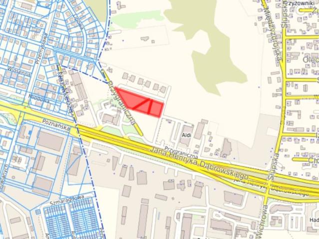 Przygraniczna 5 930 m², Poznań