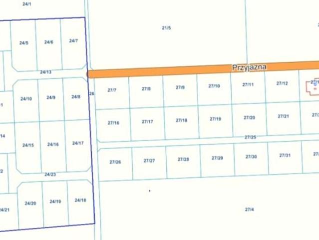 Przyjazna 950 m², Stare Kupiski