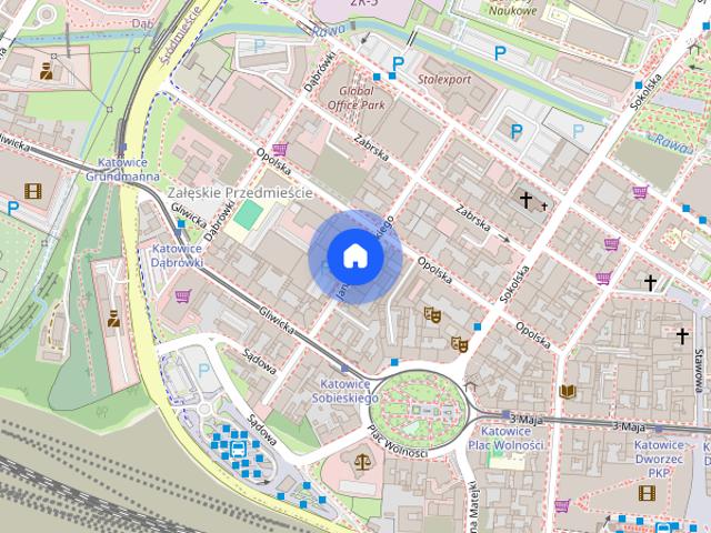przytulna kawalerka w centrum