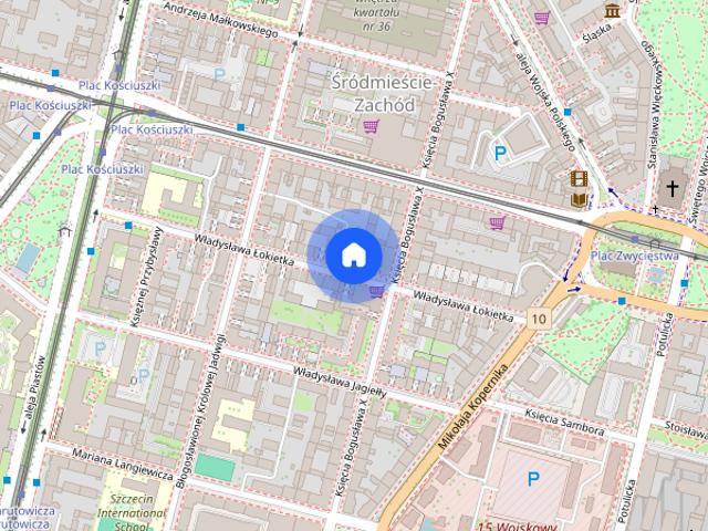 Przytulna kawalerka w centrum miasta ul. Łokietka