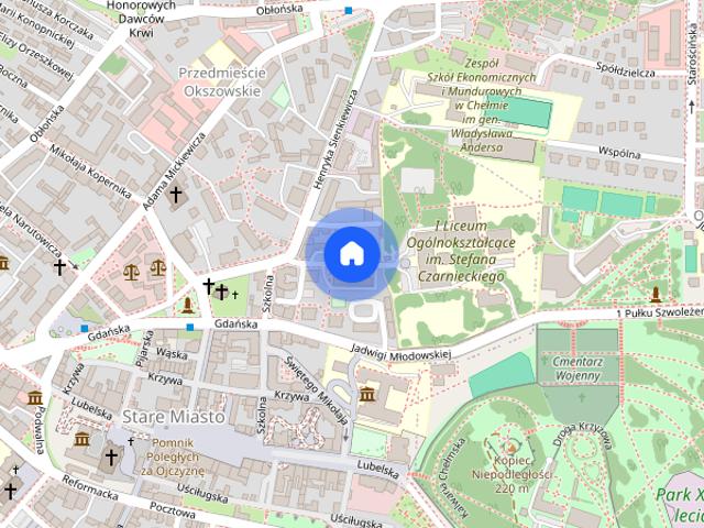 Przytulna kawalerka 24m mieszkanie na wynajem Chełm