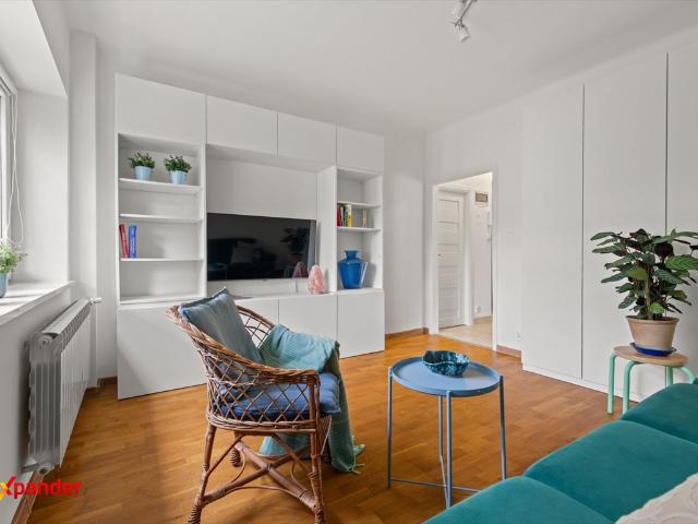 Mieszkanie 42,54 m² w Warszawie zielony Muranów