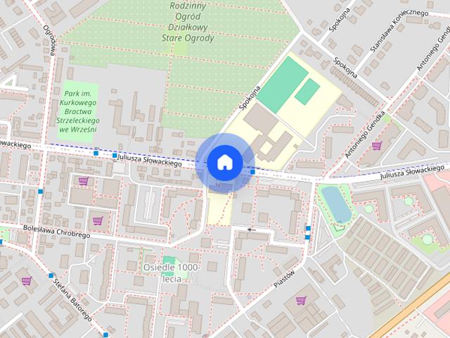 Przytulne i jasne M2 dla pary/singla Słowackiego 67 przy MRÓWCE