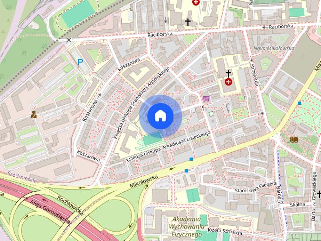 Przytulne mieszkanie w centrum umeblowane