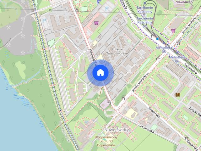 Przytulne mieszkanie z tarasem na Białołęce – ul. Nowodworska