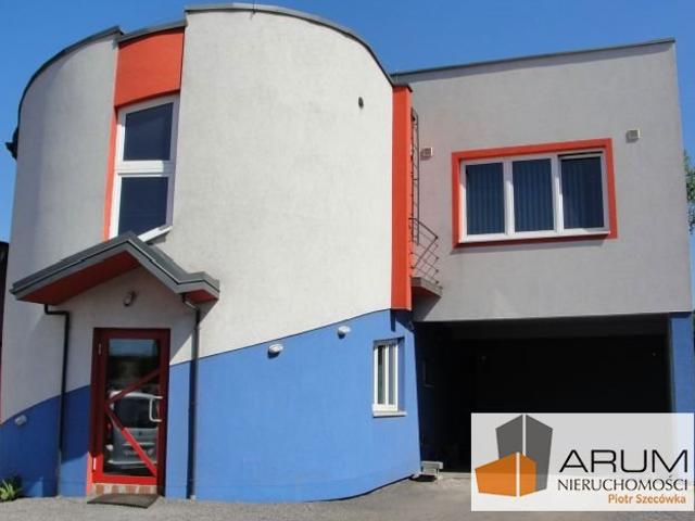 Na sprzedaż przemysłowa nieruchomość 564 m² z biurem i magazynem