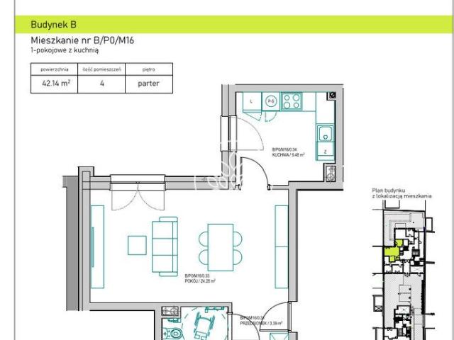 Przestronne 43,2 m² w centrum Bydgoszczy potencjał inwestycyjny