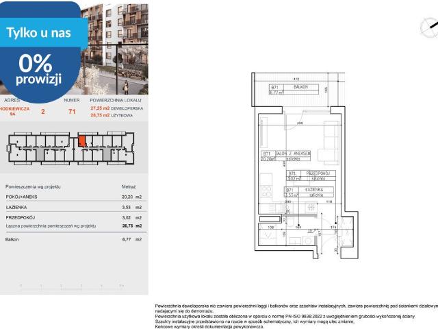 Polecam przestronne 40m² w Bielawach z systemem smart home